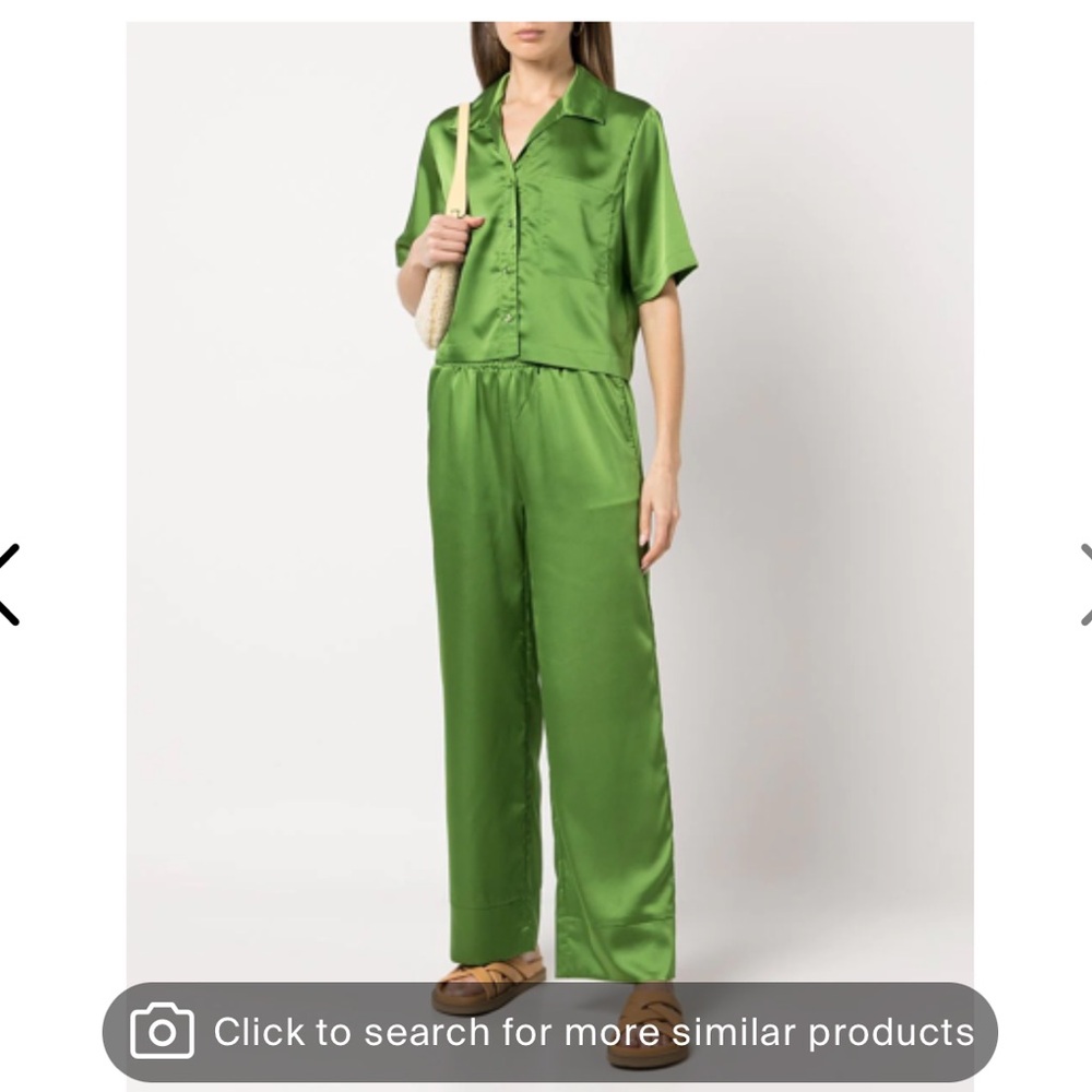 NEW Apparis Satin Button Down
